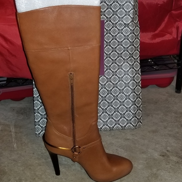 Isola knee high leather boots - Picture 3 of 3